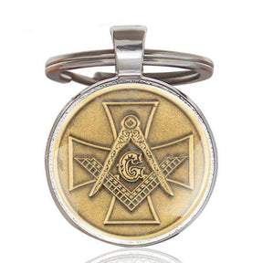 Knights Templar Commandery Keychain