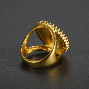 OES Ring - Zirconia Gold