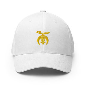 Shriners Baseball Cap - Golden Embroidery - Bricks Masons