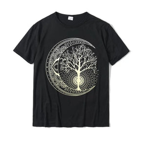 Ancient Israel T-Shirt - Mandala Tree Of Life - Bricks Masons