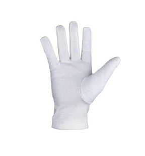 Masonic Gloves - White Cotton - Bricks Masons