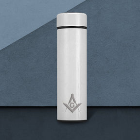 Master Mason Blue Lodge Vacuum Flask - Various Colors - Bricks Masons