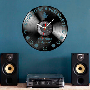 Widows Sons Clock - Vinyl Record - Bricks Masons