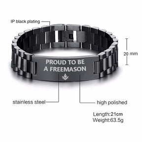 Widows Sons Bracelet - Stainless Steel - Bricks Masons