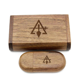 Council USB Flash Drives - Various Wood Colors - Bricks Masons