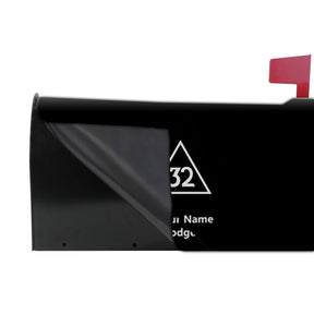 32nd Degree Scottish Rite Mailbox Cover - Magnetic & Waterproof - Bricks Masons