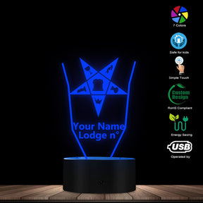 OES LED Sign - Various Colors - Bricks Masons