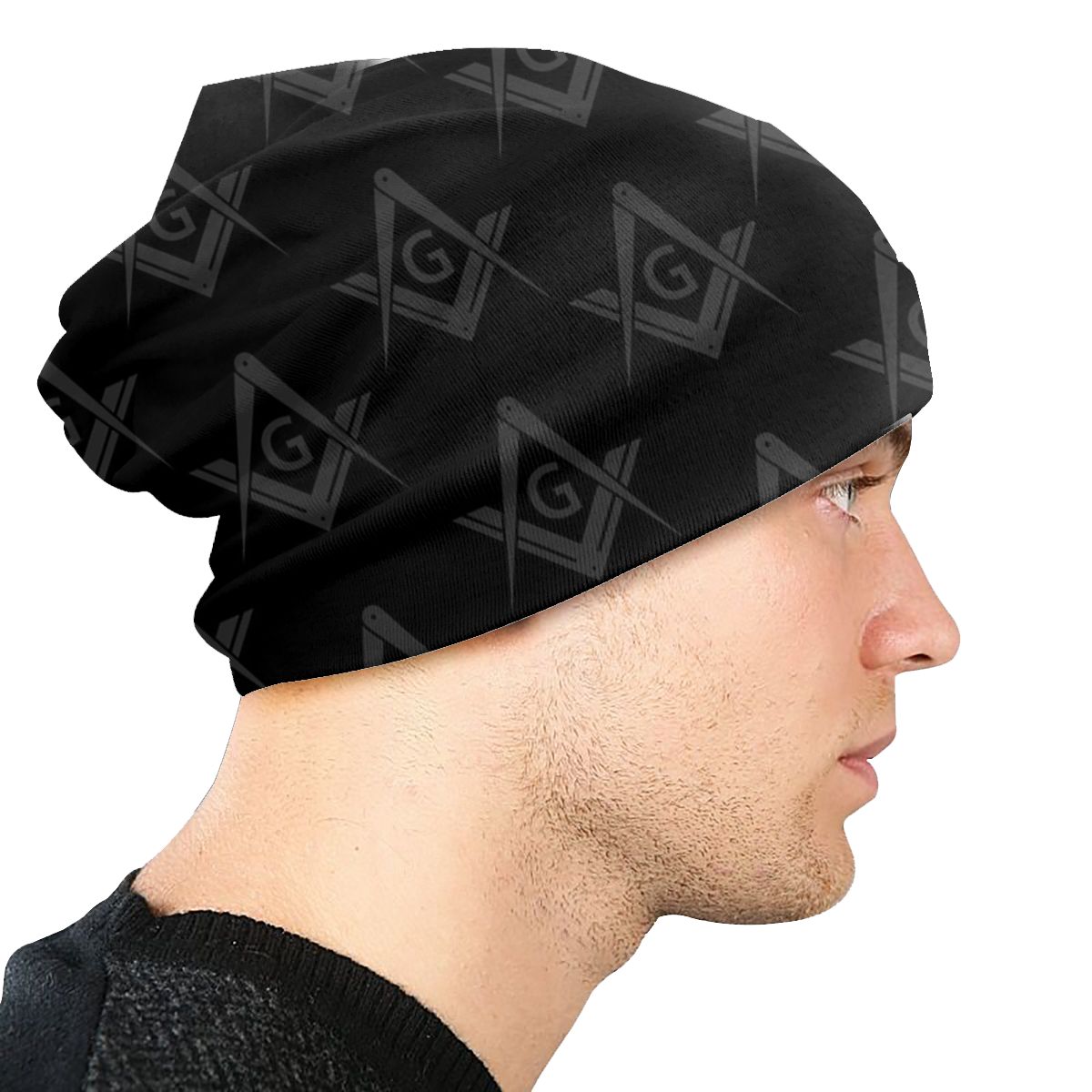 Master Mason Blue Lodge Beanie - Warm Hat - Bricks Masons