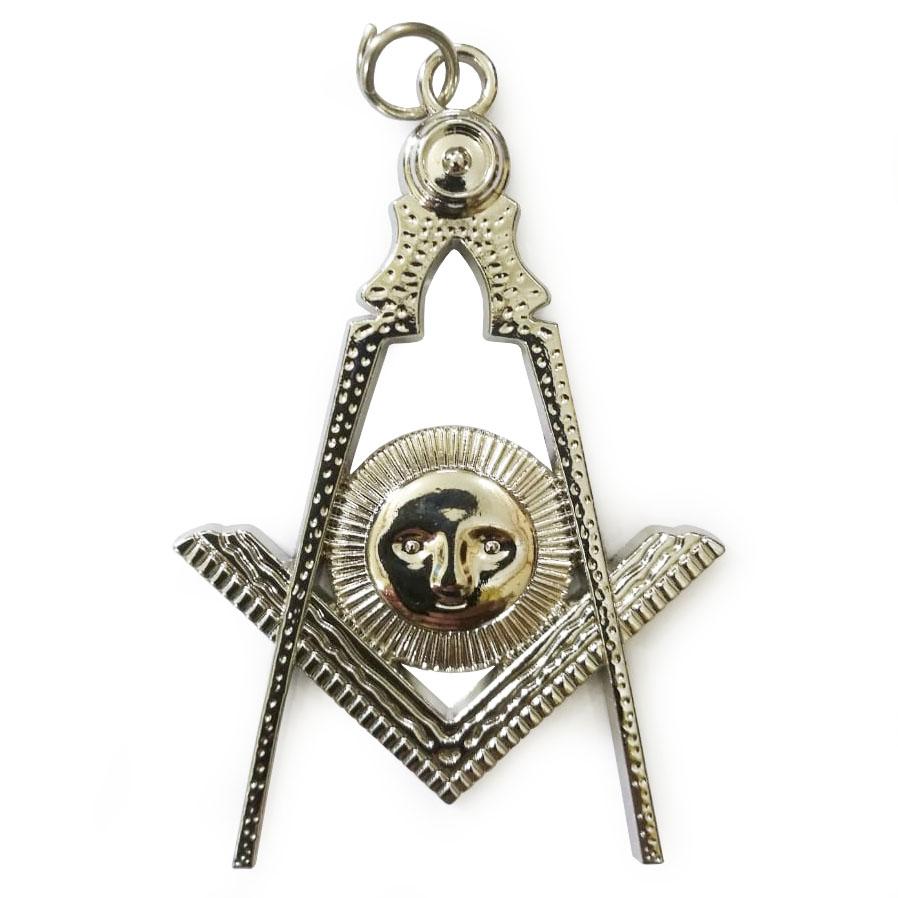 Masonic Collar Silver Jewel - Senior Deacon - Bricks Masons