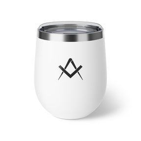 Master Mason Blue Lodge Vacuum Cup - Square & Compass Various Colors - Bricks Masons