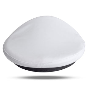 Knights Templar Commandery Fatigue Cap - White & Black Emblem - Bricks Masons