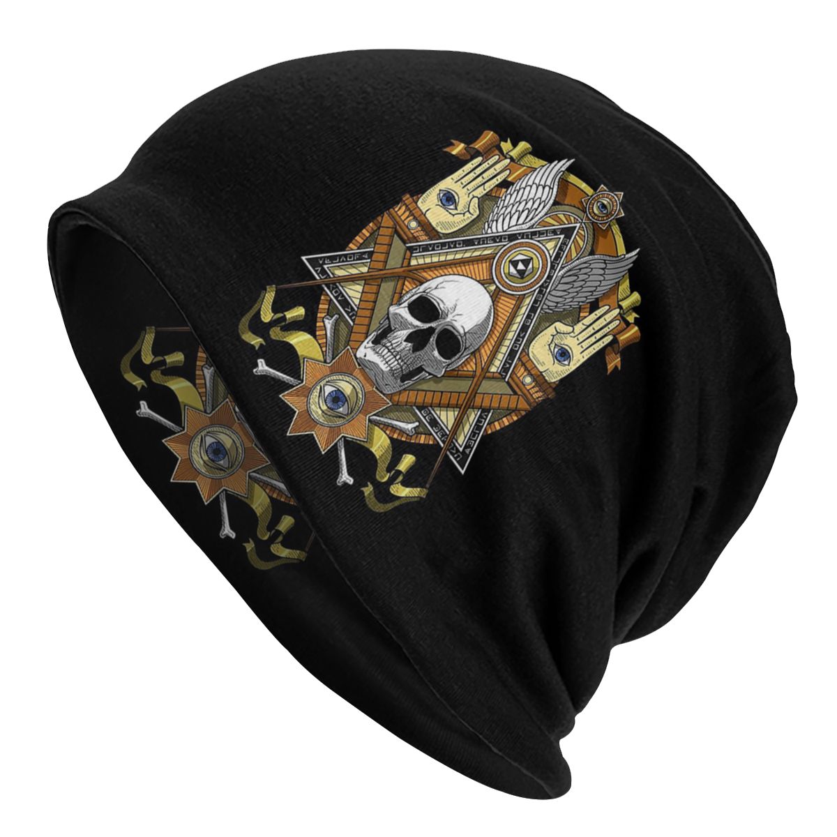 Master Mason Blue Lodge Beanie - Ski Skullies Mütze