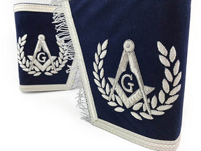 Master Mason Blue Lodge Regalia Set - Navy - Bricks Masons