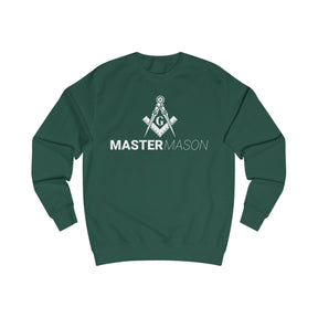 Master Mason Blue Lodge Sweatshirt - Black Square and Compass G Ugly - Bricks Masons