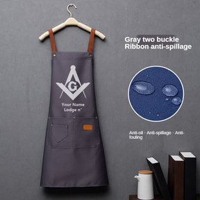 Master Mason Blue Lodge Work Apron - Various Colors - Bricks Masons