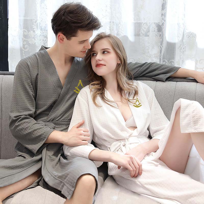 Past Master Blue Lodge Bathrobe - Various Colors - Bricks Masons