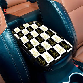 Past Master Blue Lodge California Regulation Car Armrest - Various Sizes - Bricks Masons