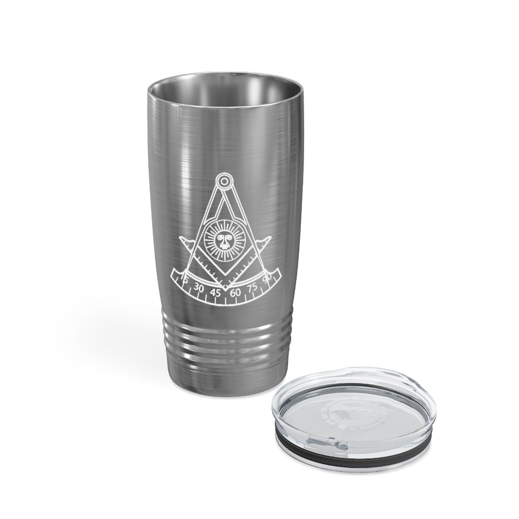 Past Master Blue Lodge California Regulation Ringneck Tumbler - Various Colors 20oz - Bricks Masons