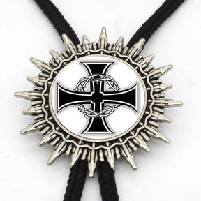 Knights Templar Designs Cowboy Bolo Ties [Multiple Variations] - Bricks Masons