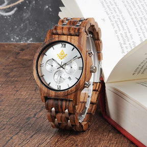 Widows Sons Wristwatch - Various Wood Colors - Bricks Masons